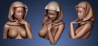 3D model Sexy ninja head (STL)